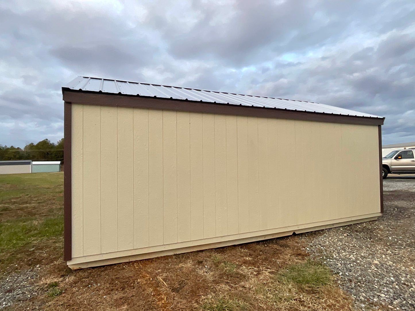 Used 12x20 Utility shed shed comes with 2 windows (24x36) 1 set of double door entry doors