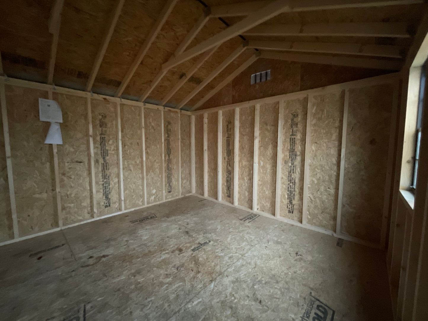 Used 12x20 Utility shed shed comes with 2 windows (24x36) 1 set of double door entry doors
