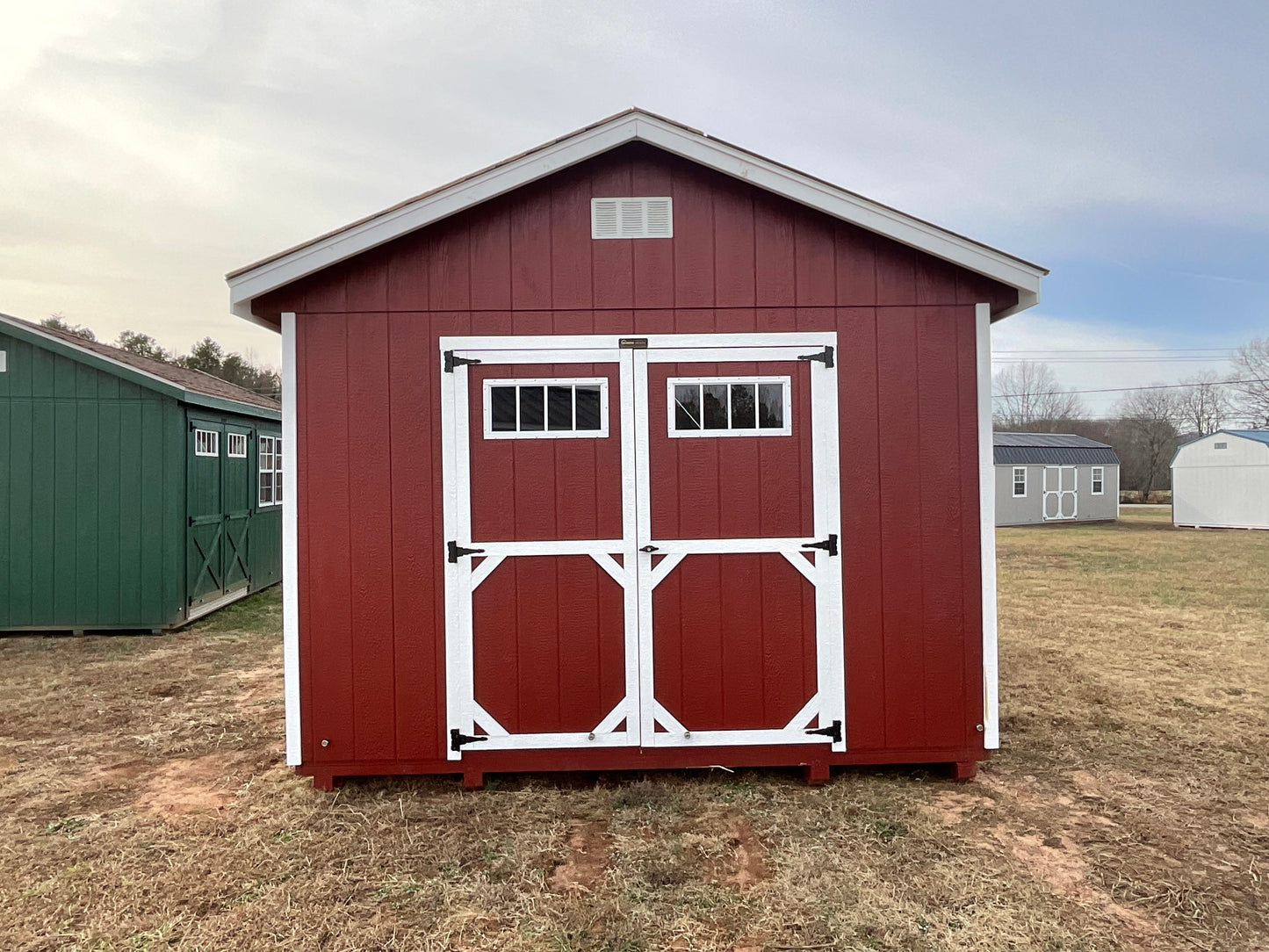 12x16 HIGH WALL BUILDING $6,175.80 #AADSH26611923 FREE DELIVERY FORST 50 MILES BLOCKING EXTRA