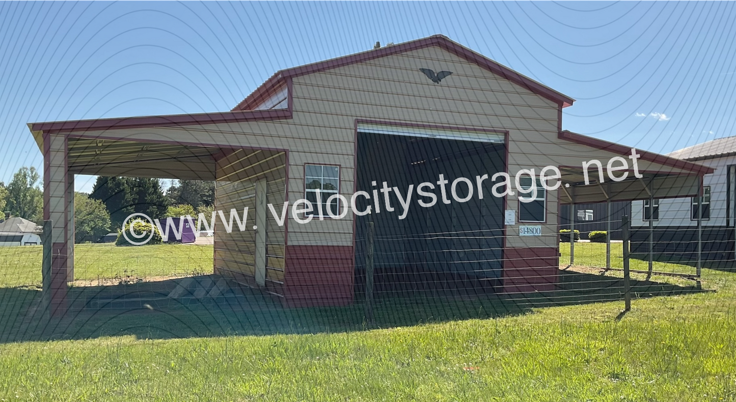 CALL FOR DIFFERENT SIZING And PRICE Metal Carport, Garage, Barn, Cover & Commercial Structures