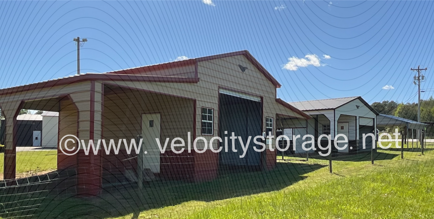CALL FOR DIFFERENT SIZING And PRICE Metal Carport, Garage, Barn, Cover & Commercial Structures