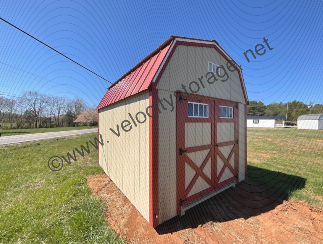 Painted Smart Barn with Loft 10x12 Shed #NC24874022-S2