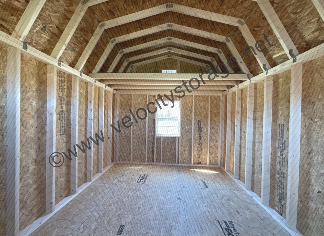 Painted Smart Barn with Loft 10x12 Shed #NC24874022-S2