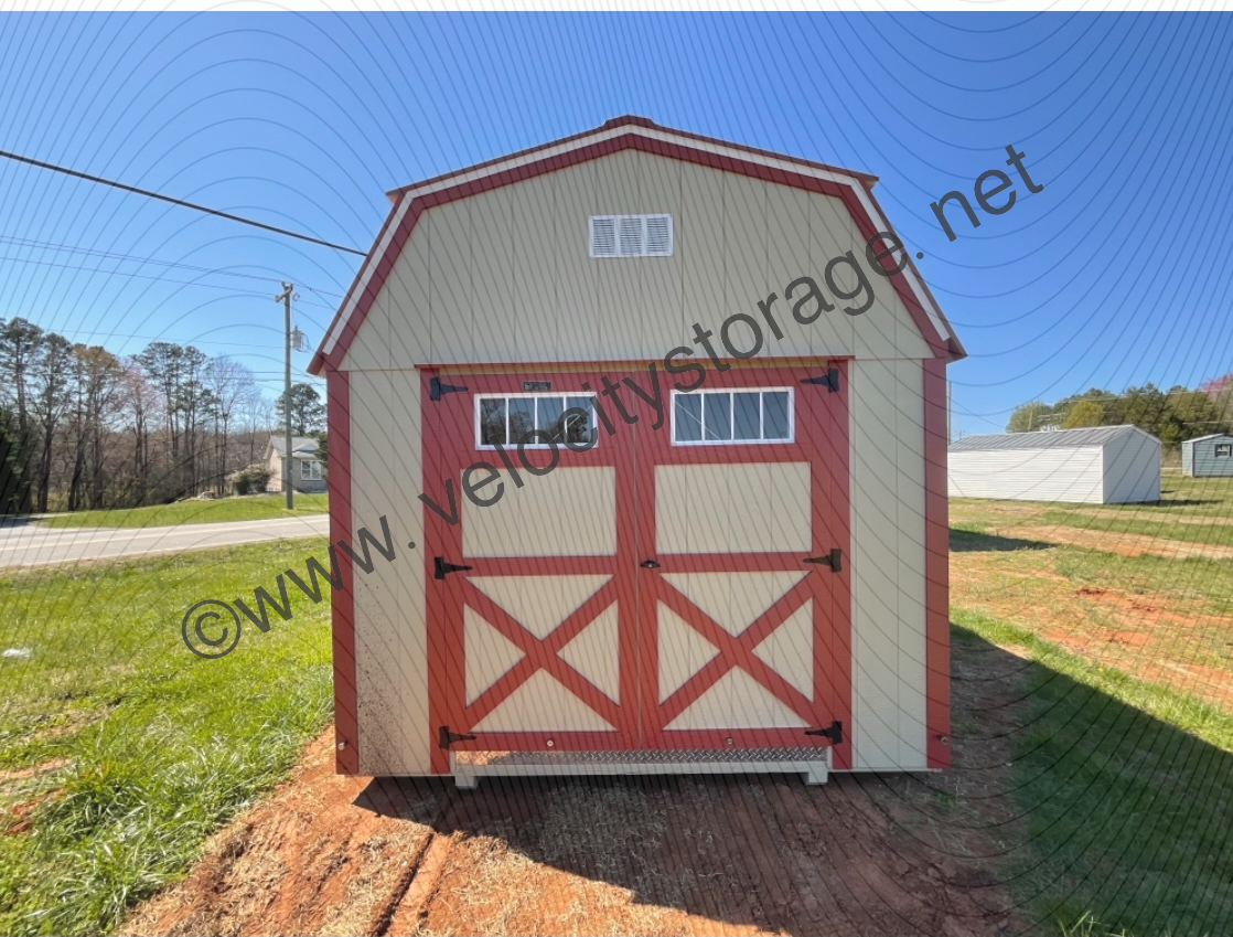 Painted Smart Barn with Loft 10x12 Shed #NC24874022-S2