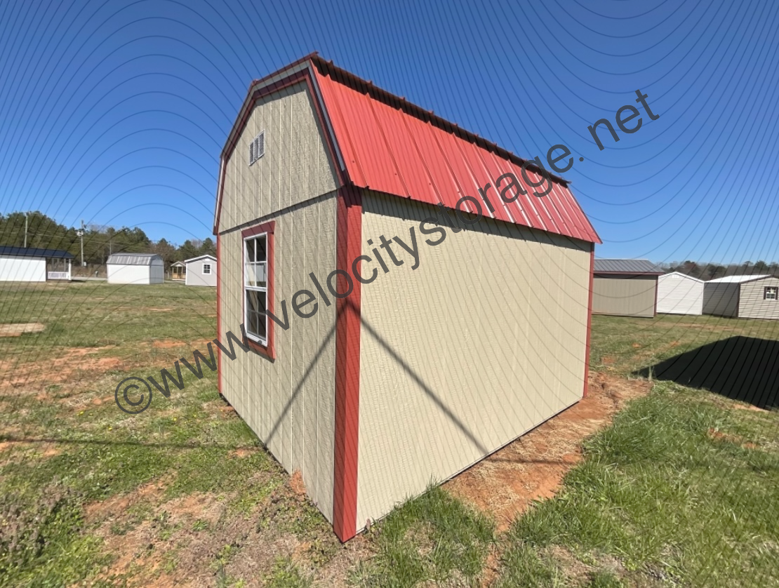 Painted Smart Barn with Loft 10x12 Shed #NC24874022-S2
