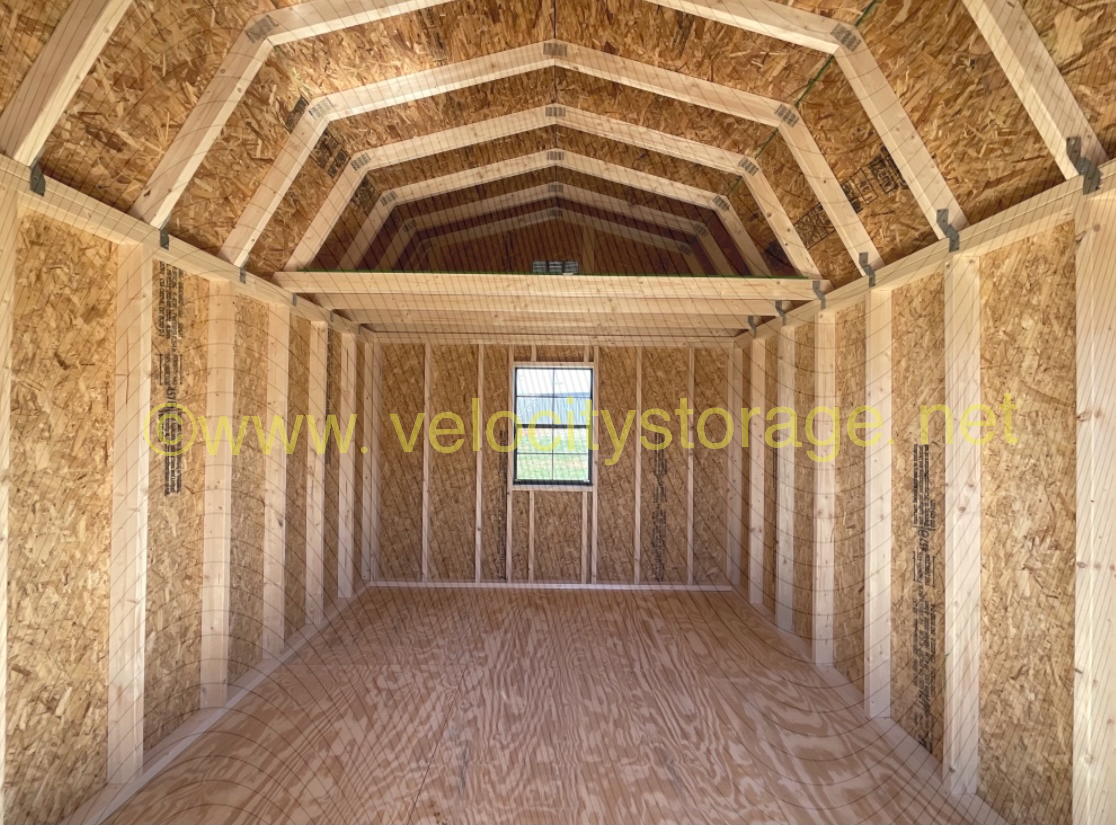 Smart Barn with Loft 10x12 Shed NC24682021