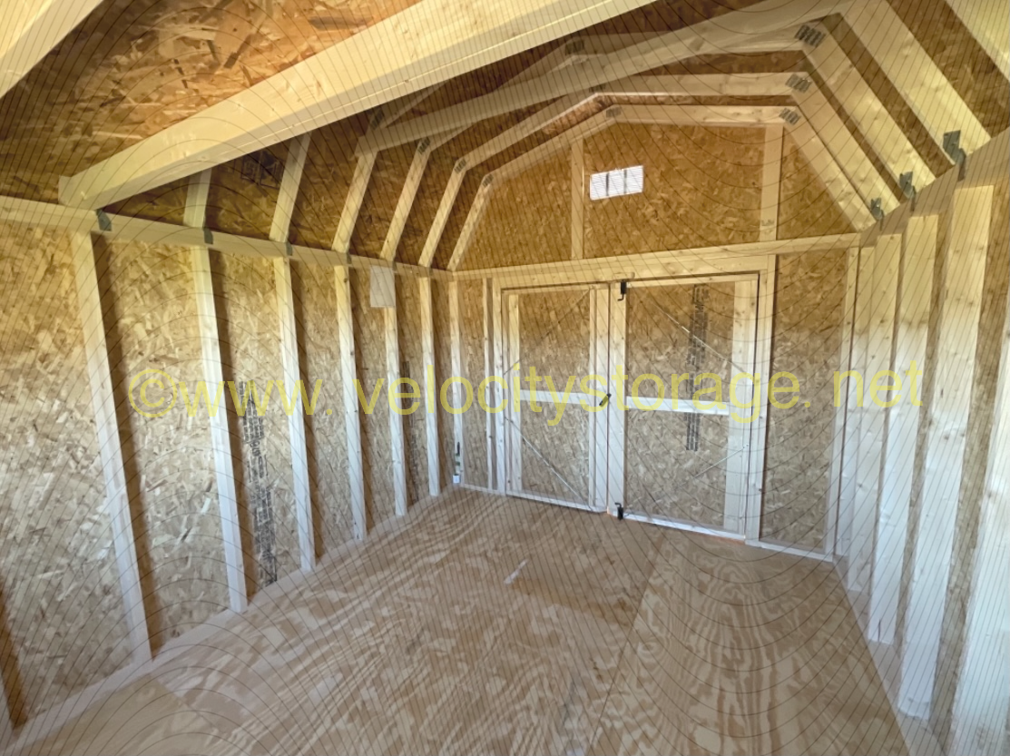 Smart Barn with Loft 10x12 Shed NC24682021