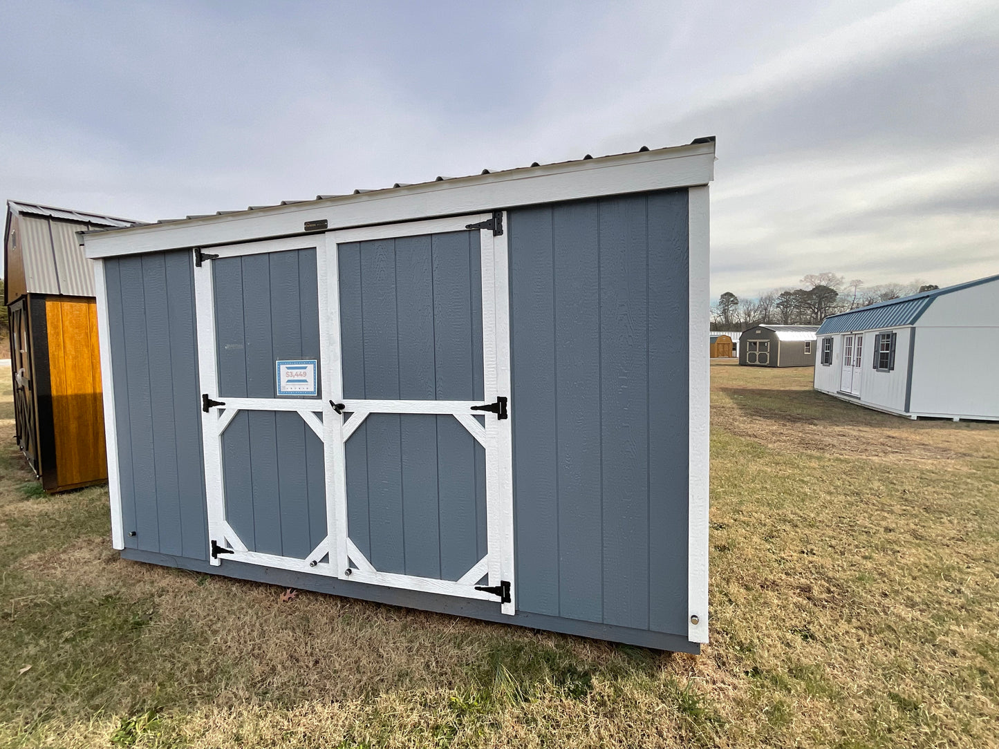 8X12 UTILITY STYLE SHED $3104.10 #AASH26239923