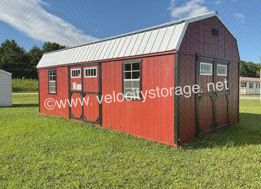 Barn with 2 entry points 12x24 SALE PRICE $8081.10 LIST $8893.60