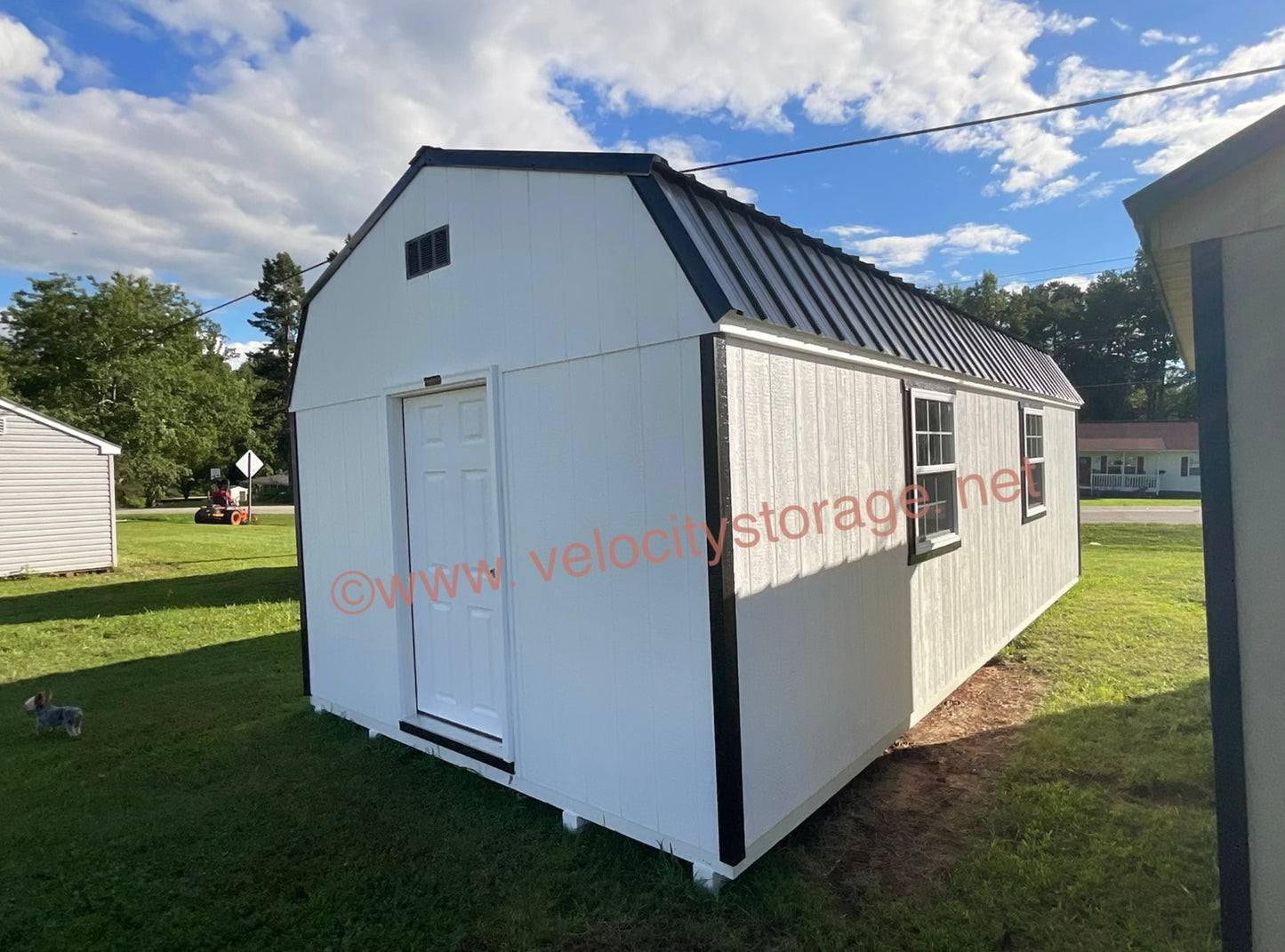 USED 12X24 LOFTED BARN THIS ONE STILL LOOKS BRAND NEW SALE PRICE $8330.00 SALKE ENDS ON 09/30/2024