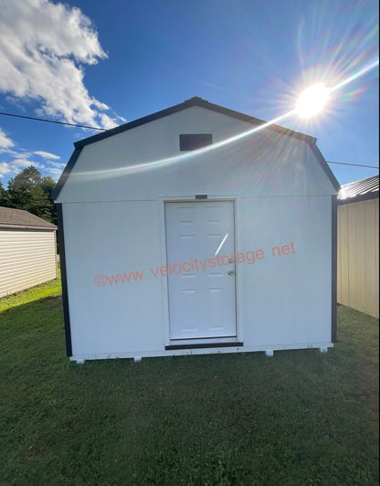 USED 12X24 LOFTED BARN THIS ONE STILL LOOKS BRAND NEW SALE PRICE $8330.00 SALKE ENDS ON 09/30/2024