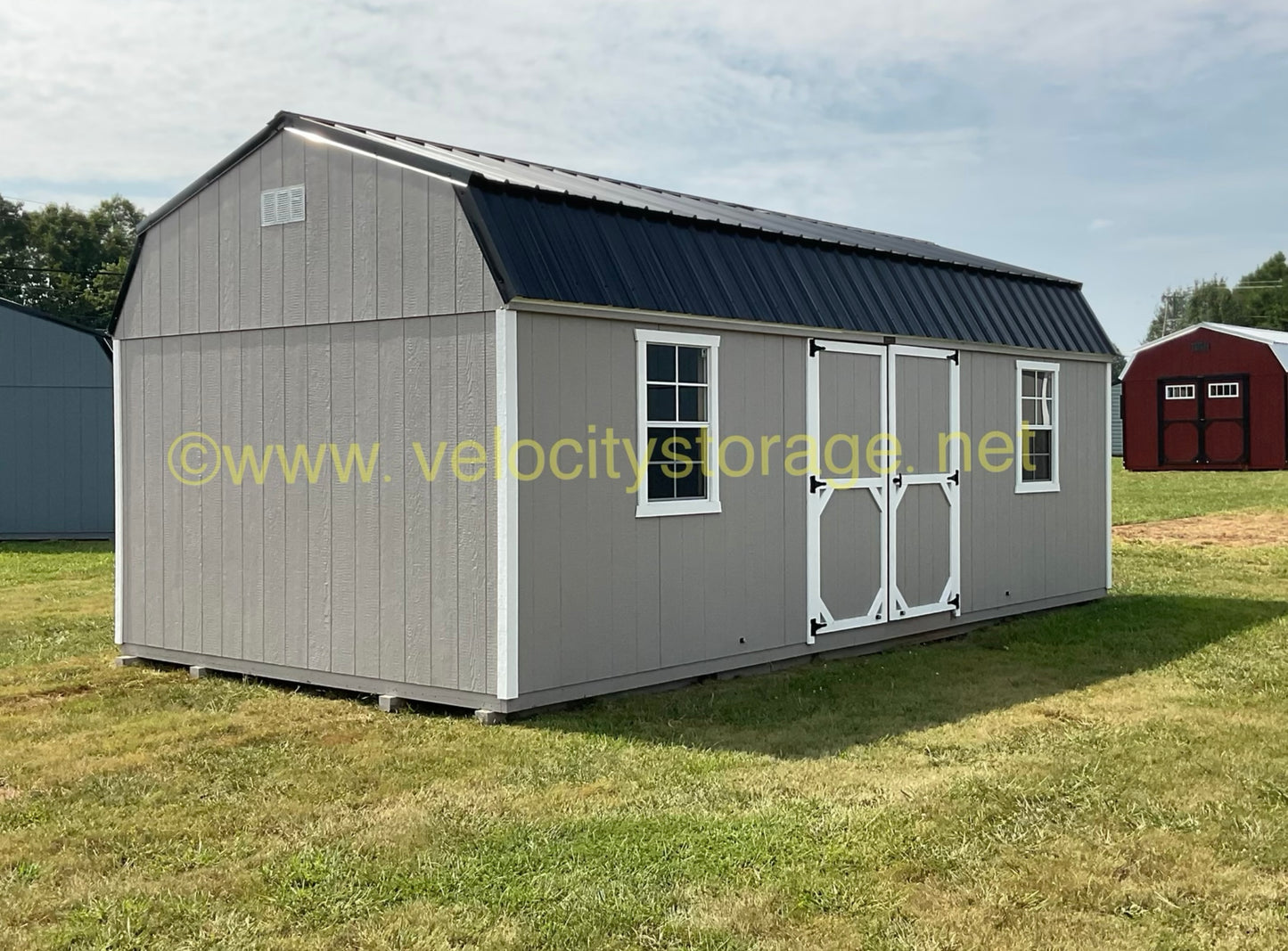 12X24 LOFTED BARN SALE PRICE $7559.10 LIST $8399.00 SALE ENDS 01/07/2024