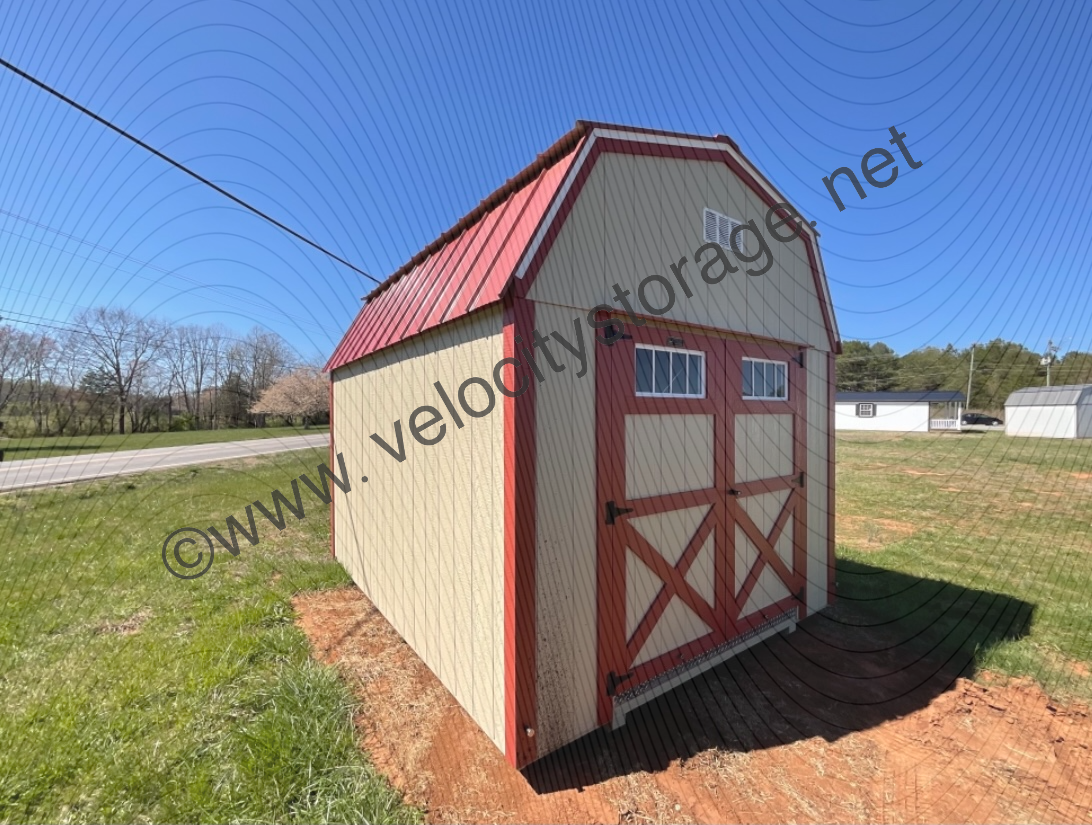 Painted Smart Barn with Loft 10x12 Shed  #NC24874022-S2