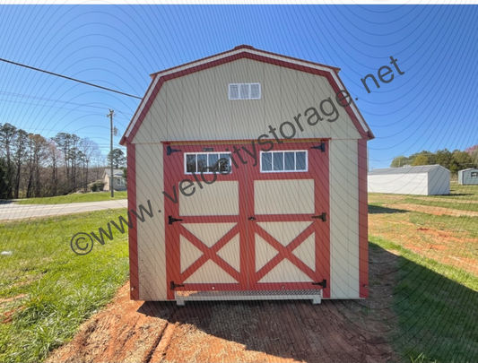Painted Smart Barn with Loft 10x12 Shed  #NC24874022-S2